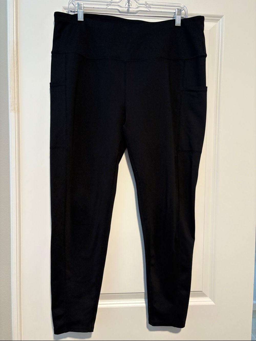 Arctic Cool Women’s Black High-Waist Pocket Cooling Leggings size 2X